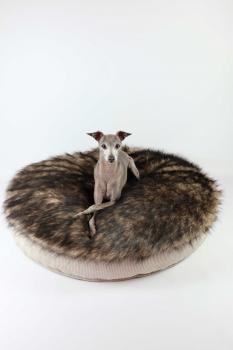 Orthopädisches Hundebett FiouStar Aspen Cord Grey